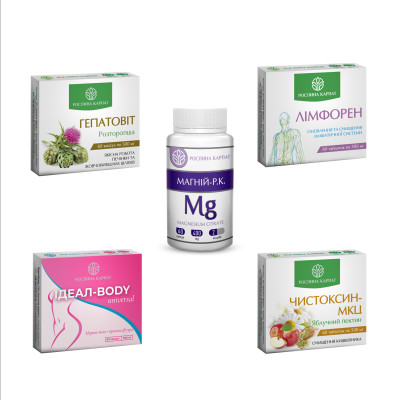 Здорове схуднення та баланс організму – комплексна програма від Рослина Карпат