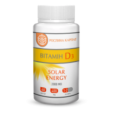 Вітамін D3 Solar energy 60 кап.