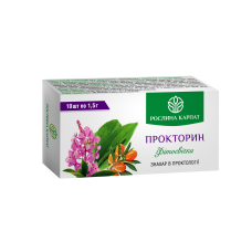 Фітосвічки Прокторин 10 шт