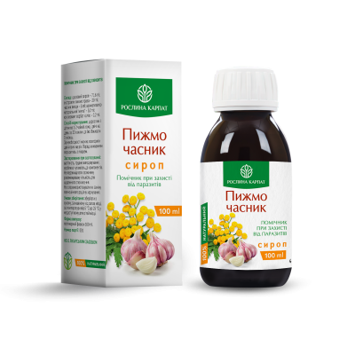 Сироп Пижмо - часник 100 мл