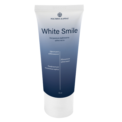 Зубна гель- паста White Smile 75 мл.